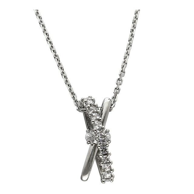 スワロフスキー ネックレス レディース ブランド SWAROVSKI 5689723 シルバーの画像