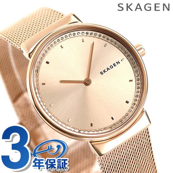 スカーゲン 腕時計 ブランド アネリー 34mm レディース SKW2751 ピンクゴールド｜nanaple