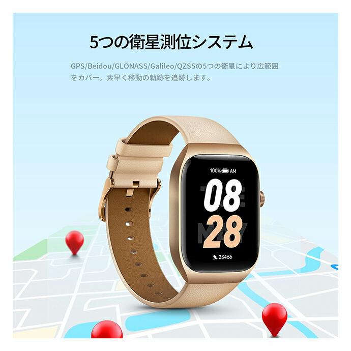 Mibro ミブロ Mibro T2 充電式クオーツ スマートウォッチ ブランド