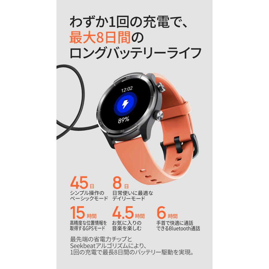 Mibro ミブロ A3 充電式クォーツ スマートウォッチ ブランド メンズ