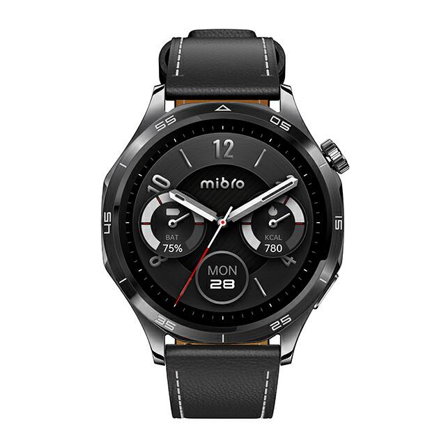 【新品】ミブロ mibro 腕時計 メンズ SP380017-C240 Watch GT ダークターニッシュ 充電式クォーツ ブラックxブラック デジタル表示 Mibro ミブロ Watch GT ダークターニッシュ 充電式クォーツ スマート