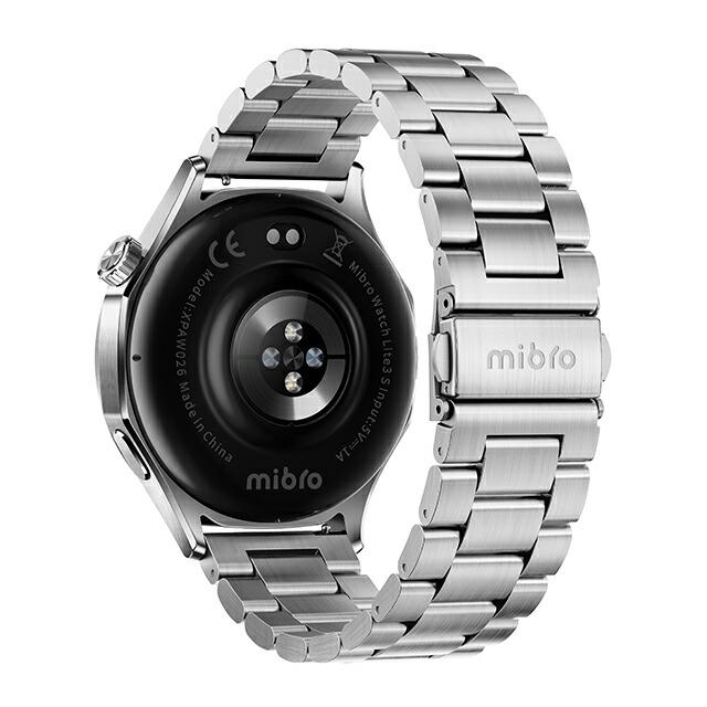 Mibro ミブロ Watch GT シルバー 充電式クォーツ スマートウォッチ