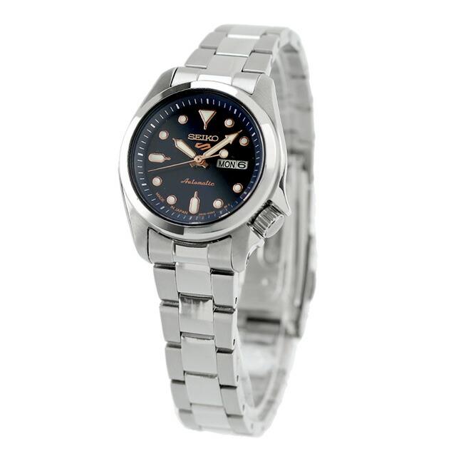 セイコー5 スポーツ SKX Series 自動巻き 腕時計 ブランド レディース Seiko 5 Sports SRRA007 アナログ ネイビー 日本製の画像