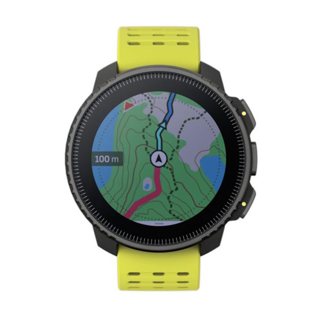 SUUNTO（スント） バーティカル ブラック ライム 充電式クオーツ 