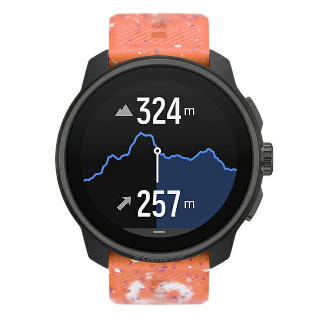 SUUNTO（スント） レース S パワーオレンジ 充電式クオーツ スマート