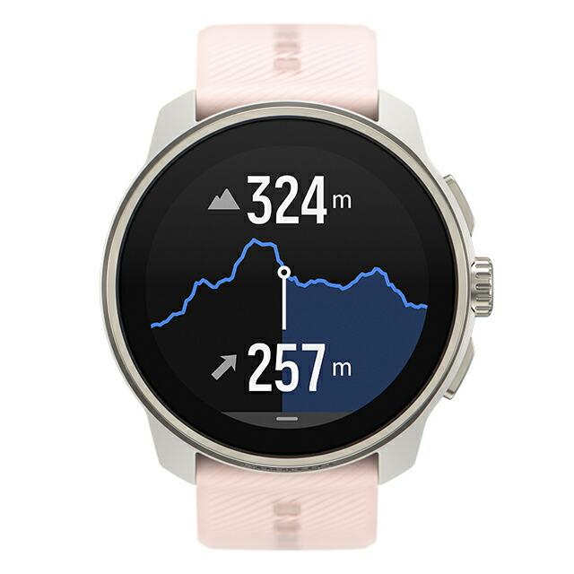 【ラッピング可】【即日発送】【新品 箱不良・シュリンク破れ品】SUUNTO スント RACE S SS051098000 パウダーピンク SUUNTO（スント） レース S パウダーピンク 充電式クオーツ スマート