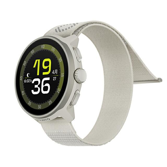 スント RUN ラン FROST GRAY 充電式クォーツ スマートウォッチ ブランド メンズ レディース SUUNTO SS051110000 デジタル ブラック グレー 黒の画像