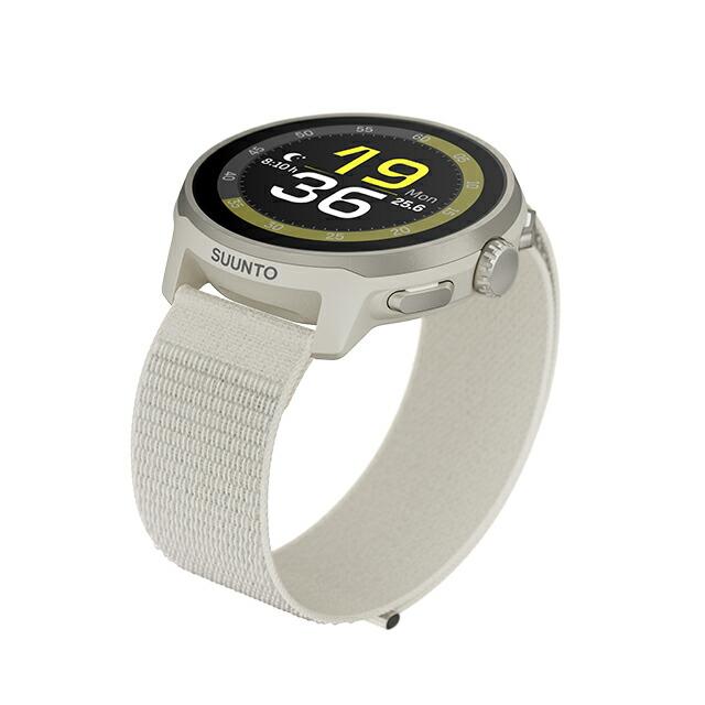 スント RUN ラン FROST GRAY 充電式クォーツ スマートウォッチ ブランド メンズ レディース SUUNTO SS051110000 デジタル ブラック グレー 黒の画像