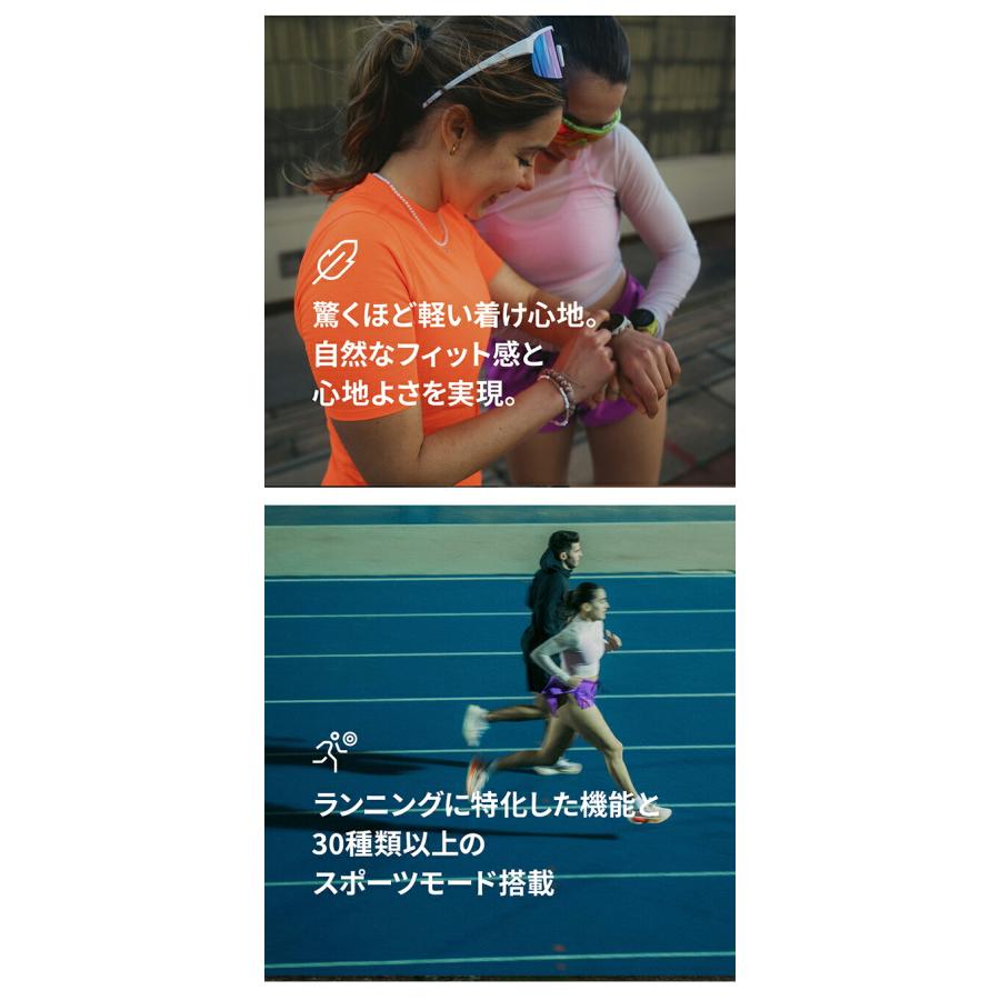 スント RUN ラン FROST GRAY 充電式クォーツ スマートウォッチ ブランド メンズ レディース SUUNTO SS051110000 デジタル ブラック グレー 黒の画像