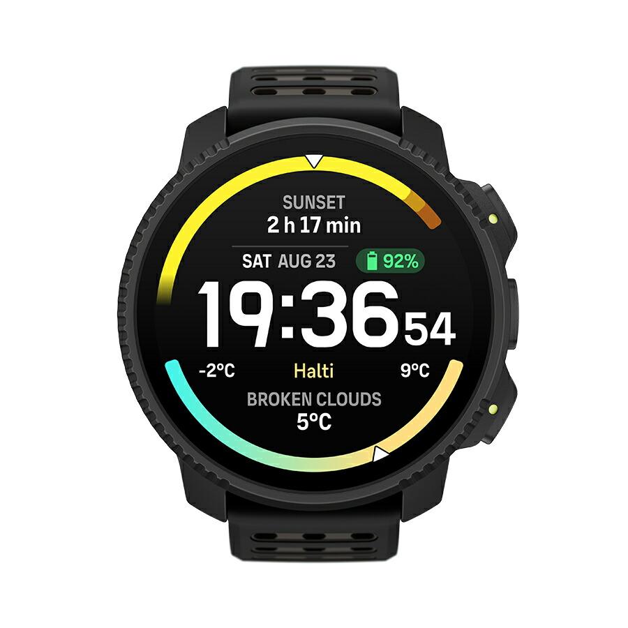 SUUNTO（スント） バーティカル2 充電式クォーツ スマートウォッチ