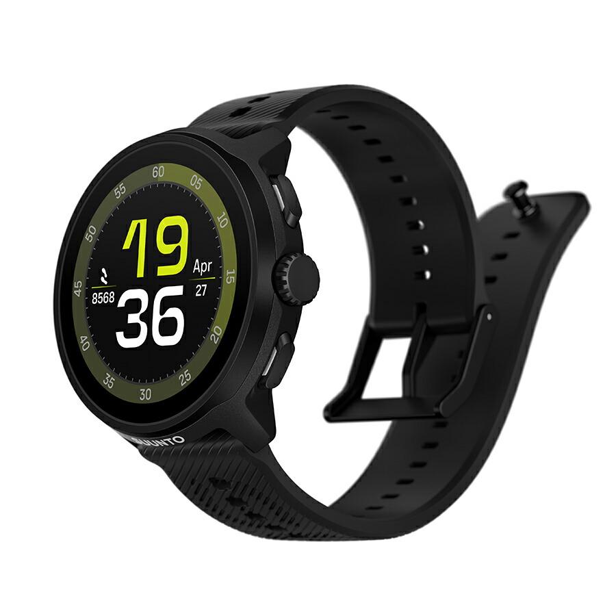 SUUNTO（スント） SUUNTO RUN ラン ALL BLACK 充電式クォーツ スマート