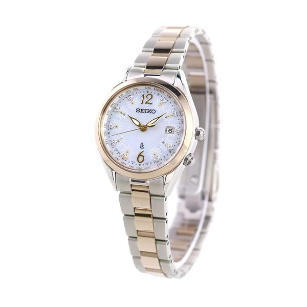 セイコー ルキア プレミアム 限定モデル レディゴールド 花冠 電波ソーラー レディース 腕時計 Ssqv074 Seiko Lukia フラワークラウン 腕時計のななぷれ 通販 Paypayモール