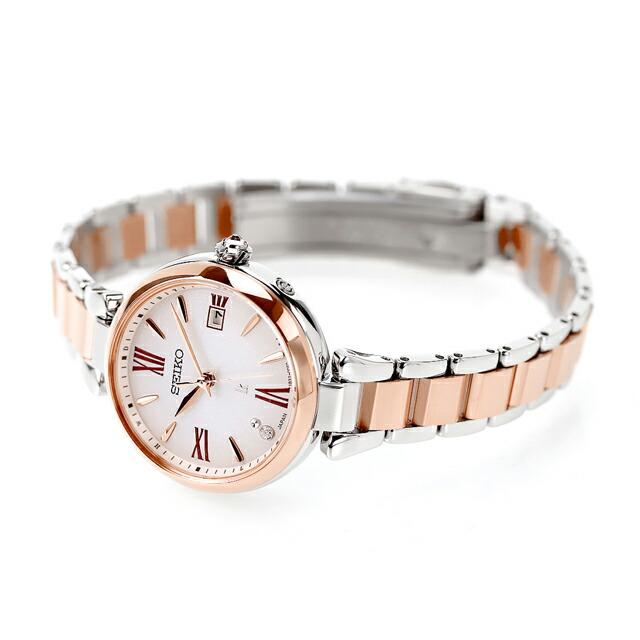 ⭐︎kayoページ⭐︎ルキア　SSQW082 ソーラー　ウォッチ　ピンク セイコー ルキア LUKIA Grow グロウ Blossom SSQW082 レディース