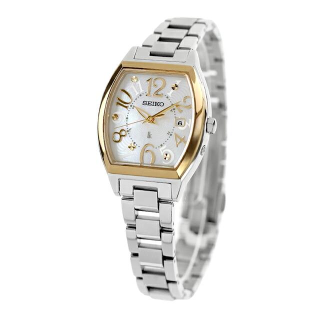 LUKIA セイコー ルキア Happy Collection 電波ソーラー 腕時計