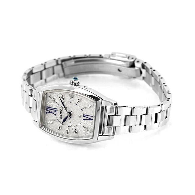 稼働品✨セイコー SEIKO ルキア Lukia 電波 ソーラー セイコー ルキア 2025 ホリデーシーズン 限定モデル 雪景色 SSVW239