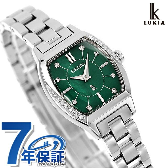 稼働 SEIKO LUKIA デイト 腕時計 新品電池 クォーツ LUKIA ボーナスストア＋10% 【2025 Holiday Season Limited Edition