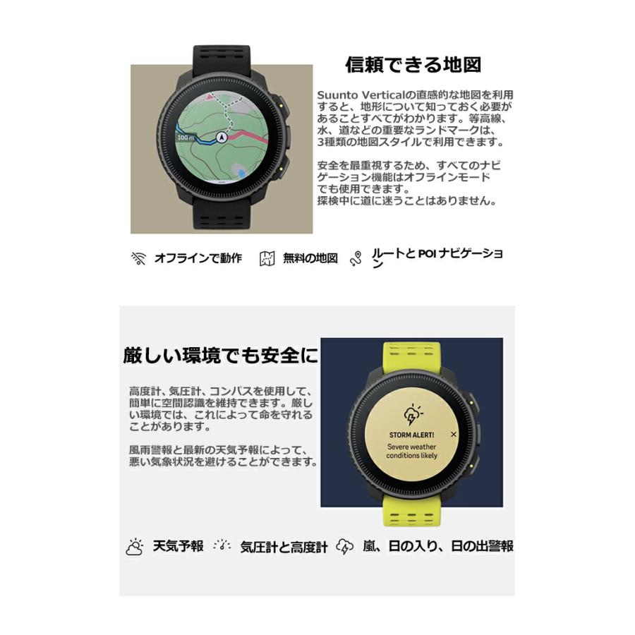 SUUNTO（スント） バーティカル ソーラー スマートウォッチ ブランド