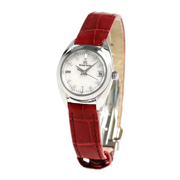 ポイント最大15倍 グランドセイコー レディース セイコー 腕時計 Stgf287 4jクオーツ 26mm ダイヤモンド Grand Seiko ホワイトシェル レッド 赤 腕時計のななぷれ 通販 Paypayモール