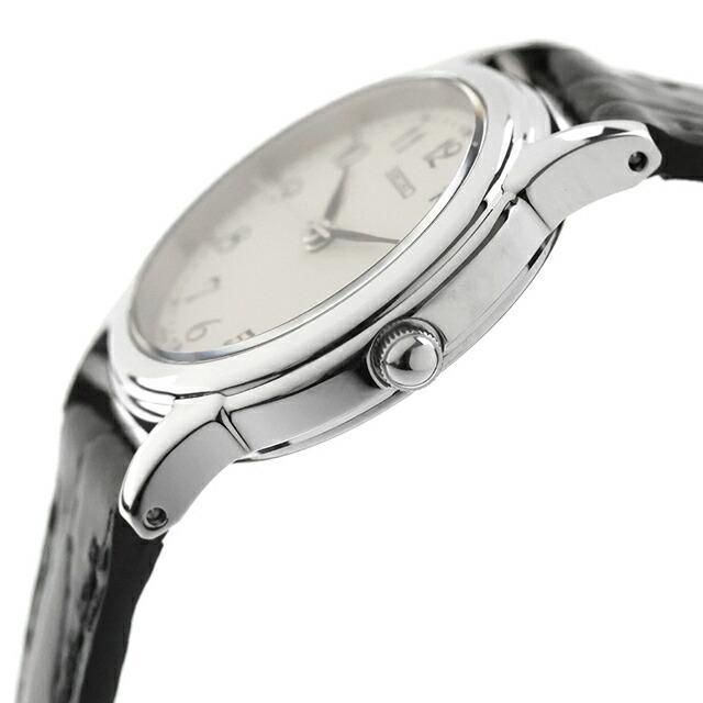 セイコーセレクション スピリット クオーツ 腕時計 ブランド レディース SEIKO SELECTION STTC005 アナログ ホワイト ブラック 黒 日本製の画像