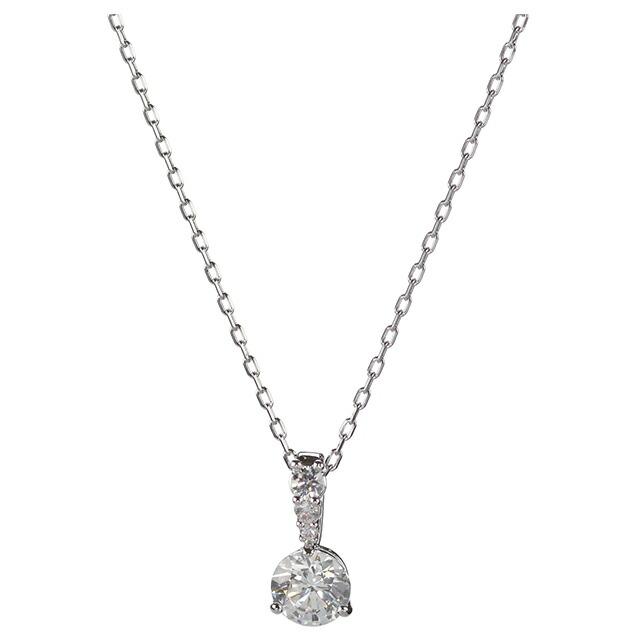 スワロフスキー ネックレス レディース ブランド SWAROVSKI Stilla ペンダント スワロフスキー 5472635 シルバー アクセサリー_1