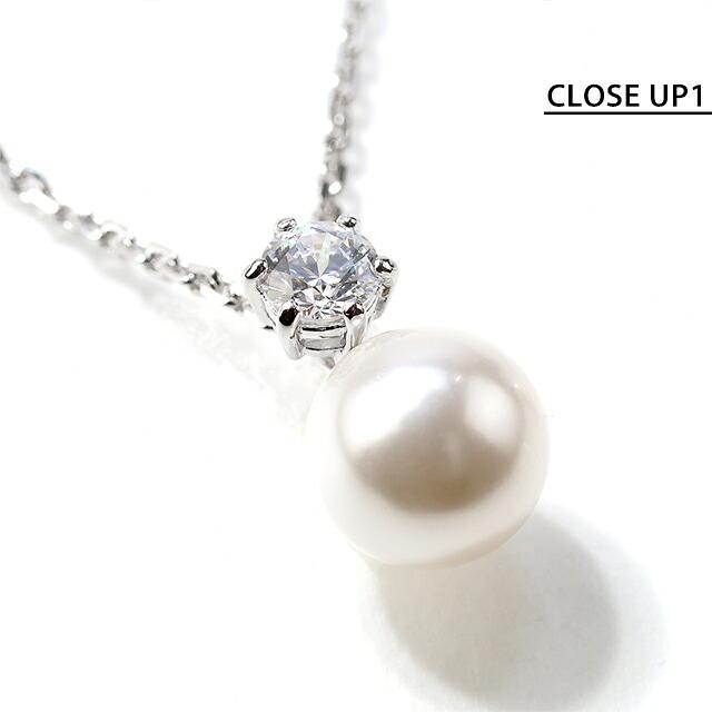 スワロフスキー パール ネックレス ドロップ ピアス セット SWAROVSKI（スワロフスキー） ネックレス ピアス セット レディース