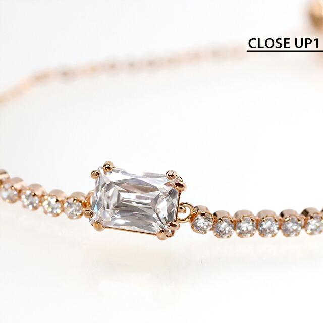 スワロフスキー ブレスレット レディース ブランド SWAROVSKI Matrix スワロフスキー 5730706 ローズゴールド アクセサリーの画像
