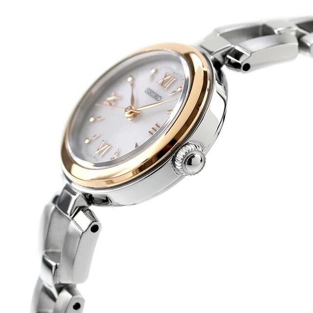 【新品】 SEIKO SELECTION 腕時計 レディース SWFA210 Sシリーズ ブレスレット ソーラー ホワイトxシルバー アナログ表示 SEIKO SELECTION セイコーセレクション Sシリーズ ブレスレット