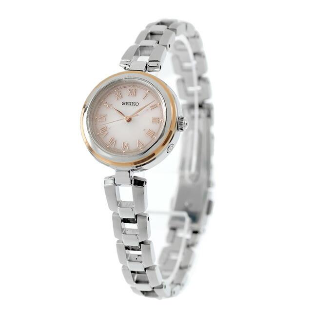 【新品】 SEIKO SELECTION 腕時計 レディース SWFH146 Sシリーズ ブレスレット 電波ソーラー ベビーピンクxシルバー アナログ表示 SEIKO SELECTION セイコーセレクション Sシリーズ ブレスレット 電波