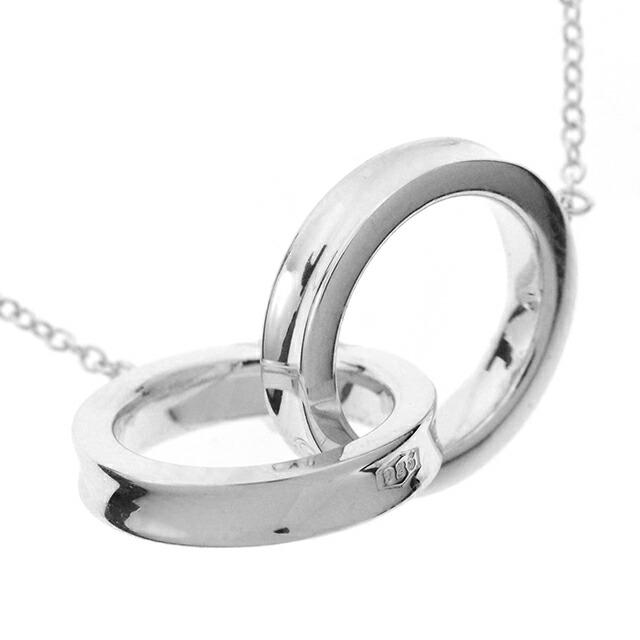 ティファニー ネックレス レディース ブランド Tiffany リング 2連 22992139 シルバー アクセサリーの画像
