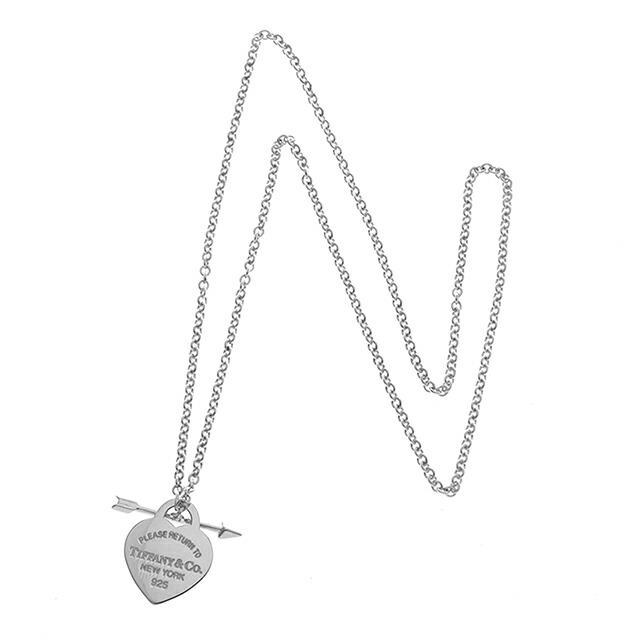 ティファニー ネックレス レディース ブランド Tiffany ハート 70878216 シルバー アクセサリーの画像
