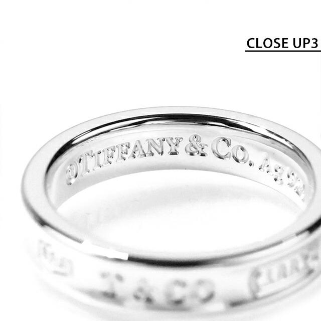 れ*こ様 Tiffany & Co. シルバーリング 16号 Tiffany 1837 ティファニー リング レディース ブランド TIFFANY&Co