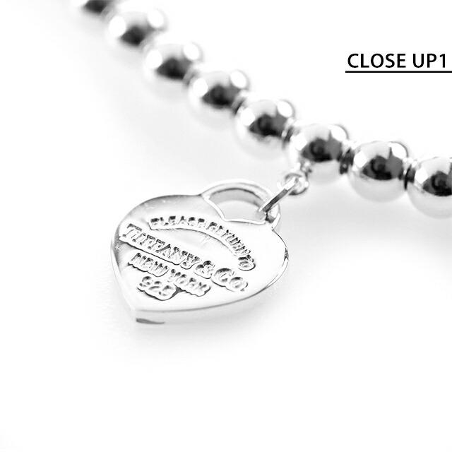 ティファニー ブレスレット レディース ブランド TIFFANY＆Co. Return to Tiffany medium ビーズ 海外限定モデル 23984024 シルバー アクセの画像