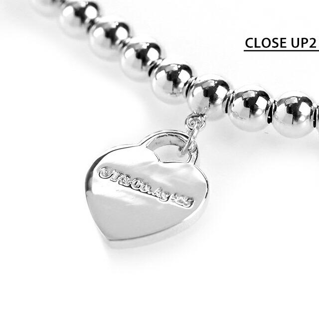 ティファニー ブレスレット レディース ブランド TIFFANY＆Co. Return to Tiffany medium ビーズ 海外限定モデル 23984024 シルバー アクセの画像