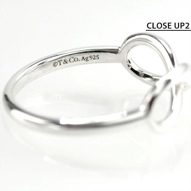 ティファニー リング レディース ブランド TIFFANY＆Co. Tiffany InfinityRing 6.5size インフィニティ 28017316 シルバー アクセサリーの画像