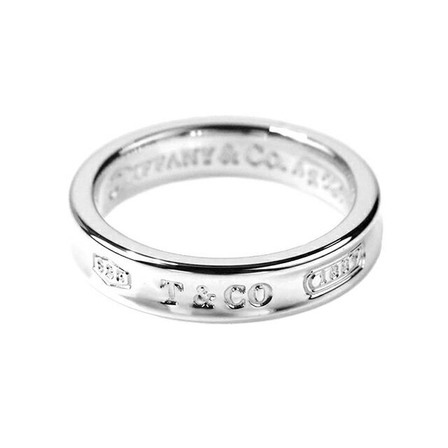 美品 付属品あり Tiffany & Co. シルバーリング1837　百貨店購入 ティファニー 1837 インターロッキング サークル リング 指輪 シルバー