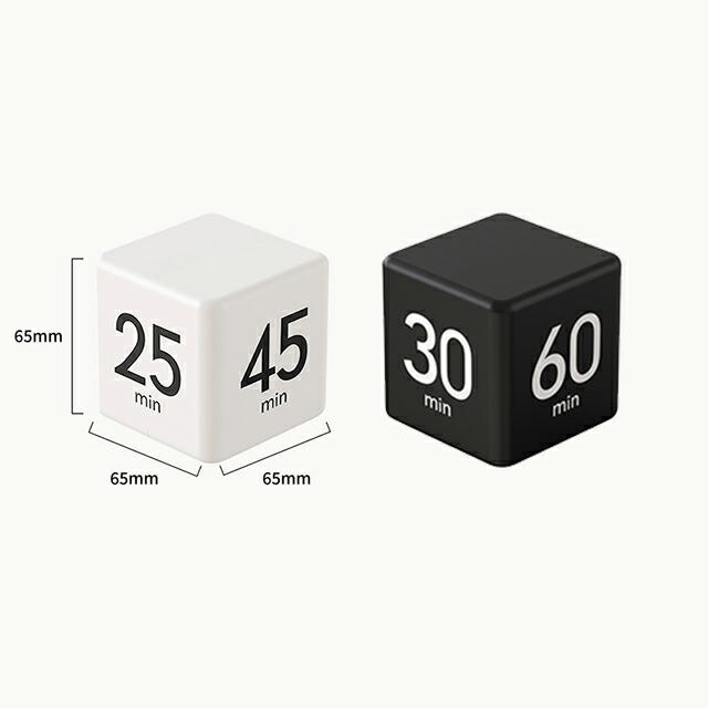 キッチンタイマー デジタル 音量調整 四角 おしゃれ かわいい 可愛い
