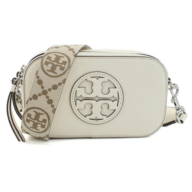 トリーバーチ 斜め掛け ショルダーバッグ レディース ブランド TORY BURCH MILLER レザー カンボジア 150153 NEW IVORY ホワイト系 バッグの画像