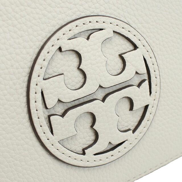 トリーバーチ 斜め掛け ショルダーバッグ レディース ブランド TORY BURCH MILLER レザー カンボジア 150153 NEW IVORY ホワイト系 バッグの画像