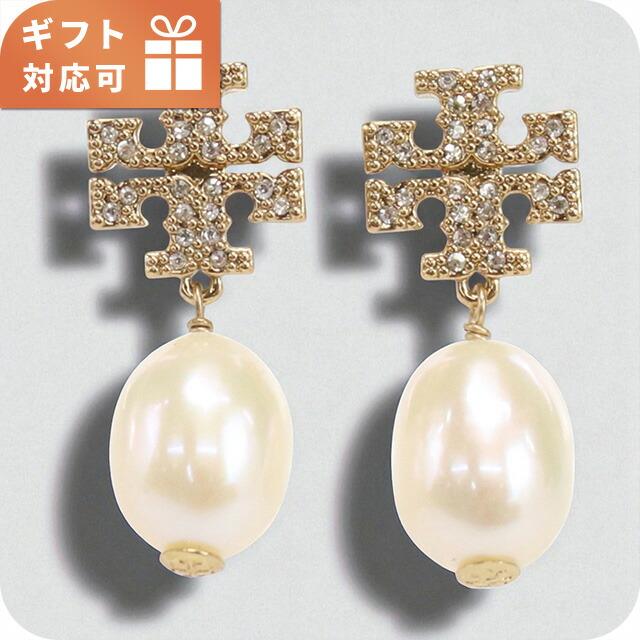 TORY BURCH パール ドロップ ピアス ゴールドカラー TORY BURCH（トリーバーチ） ピアス レディース TORY BURCH KIRA PAVE