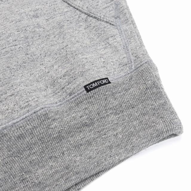 トムフォード パーカー メンズ TOM FORD コットン100%裏起毛 イタリア TFJ236 グレー系 ファッション 選べるモデル TOM FORD（トムフォード） ブランド パーカー メンズ コットン100%裏