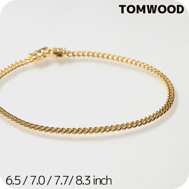 TOMWOOD Curb Bracelet M SV925 6.5inch M Curb Bracelet - TOMWOOD