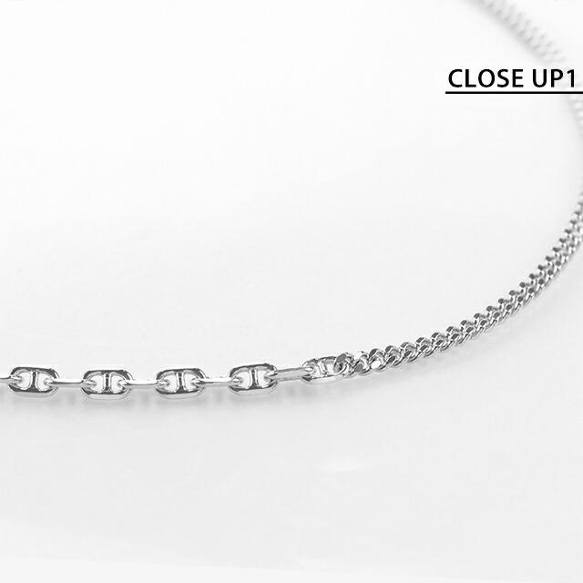 トムウッド ネックレス メンズ レディース ブランド TOMWOOD ルーチェーン 18インチ 101232 シルバー アクセサリーの画像