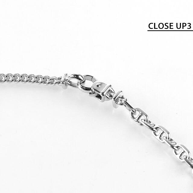 トムウッド ネックレス メンズ レディース ブランド TOMWOOD ルーチェーン 18インチ 101232 シルバー アクセサリーの画像