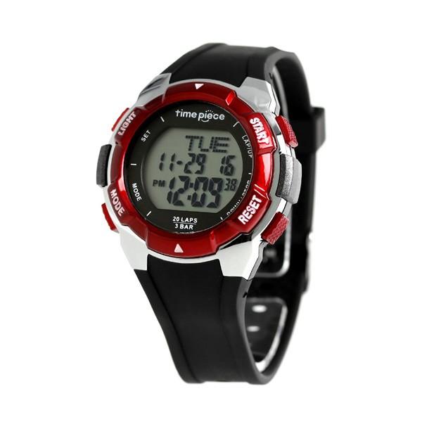 タイムピース クオーツ ランニングウォッチ TPW004 TPW-004RD 腕時計 ブランド メンズ｜nanaple｜02