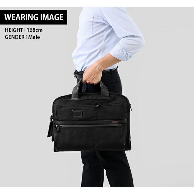 トゥミ ブリーフケース メンズ ブランド TUMI アルファ ビジネスカバン パソコンバッグ PCバッグ リクルートバッグ 2WAY 02603182D3 BLACKの画像