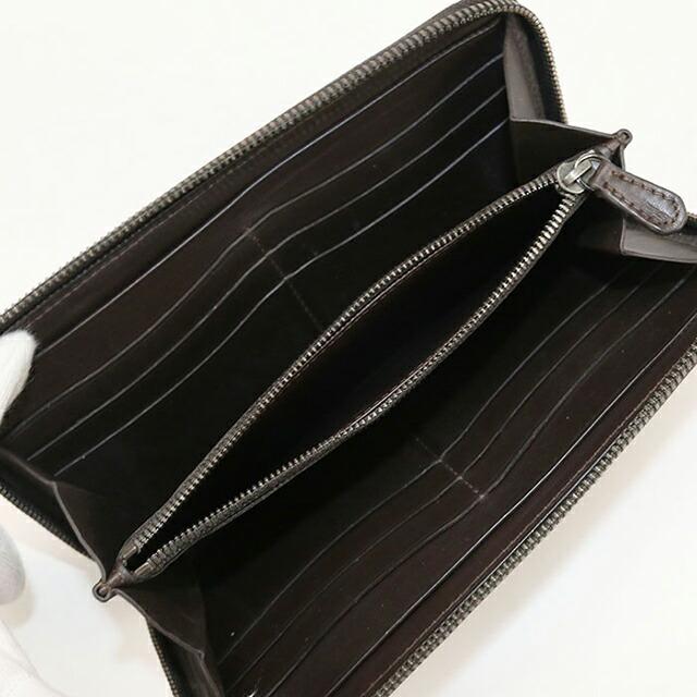 Berluti ベルルッティ/イタウバカリグラフィ/ブラック系/Aランク/69【中古】 Berluti（ベルルッティ） 中古 長財布ラウンドファスナー メンズ