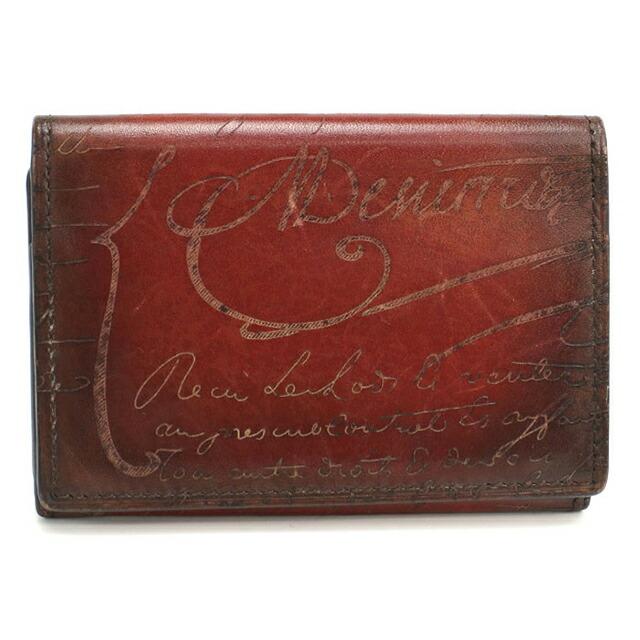 Berluti ブラウン名刺入れ Berluti（ベルルッティ） 中古 名刺入れ メンズ ブランド レザー