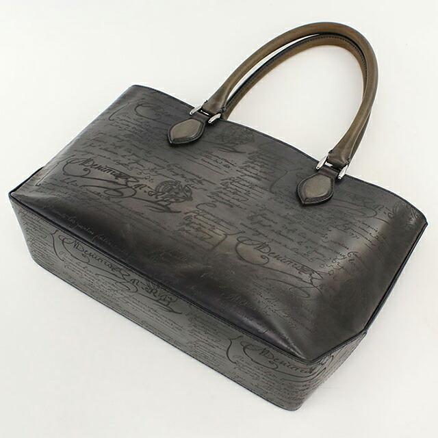 BERLUTI ブラック トートバッグ Berluti（ベルルッティ） 中古 トートバッグ メンズ ブランド レザー