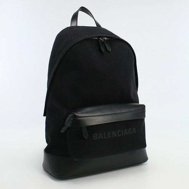 中古 バレンシアガ リュック ユニセックス ブランド BALENCIAGA バックパック キャンバス 392007 ブラック バッグ｜nanaple｜04