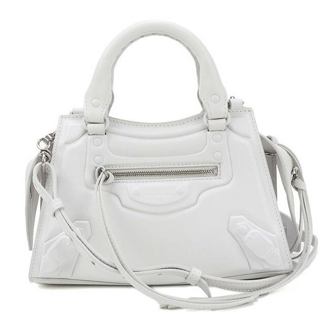 新品 ホワイト ハンドバッグ BALENCIAGA（バレンシアガ） 中古 ハンドバッグ レディース ブランド
